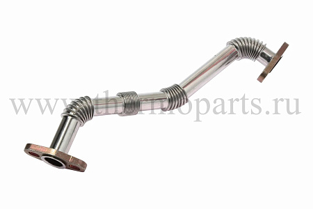 Трубка слива масла с ТКР дв.534 (000.4859.24) (2 фланца)