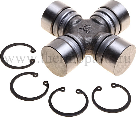 Крестовина ГАЗ-53 вала карданного в сборе (35х98мм) (стопорные кольца) MEGAPOWER