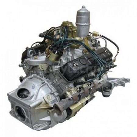 Двигатель с оборудованием (ГАЗ-3307, 5-ст. КПП, EURO-III)