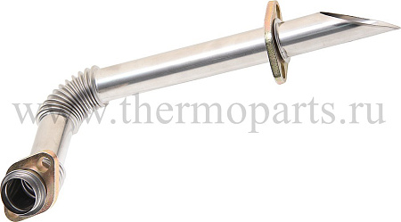 Трубка дв.534 рециркуляции радиатора отработавших газов d=32мм МЕТАЛЛОКОМПЕНСАТОР