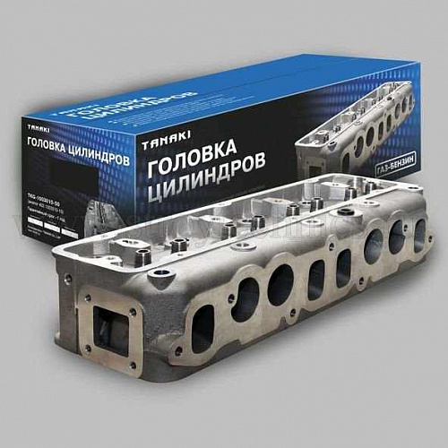 Головка блока для а/м ГАЗ 3302, 3110 дв. 402 (без клапанов, АИ-92) TANAKI