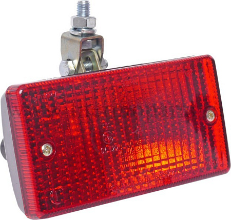 Фонарь противотуманный Б/Л под болт красный ЕВРОСВЕТ