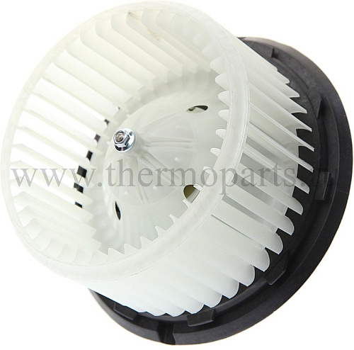 Мотор отопителя ГАЗель Next, ГАЗон Next с крыльчаткой и подшипником в сборе PRAVT