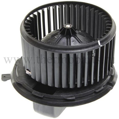 Мотор отопителя ГАЗель Next с крыльчаткой и подшипником в сборе LUZAR